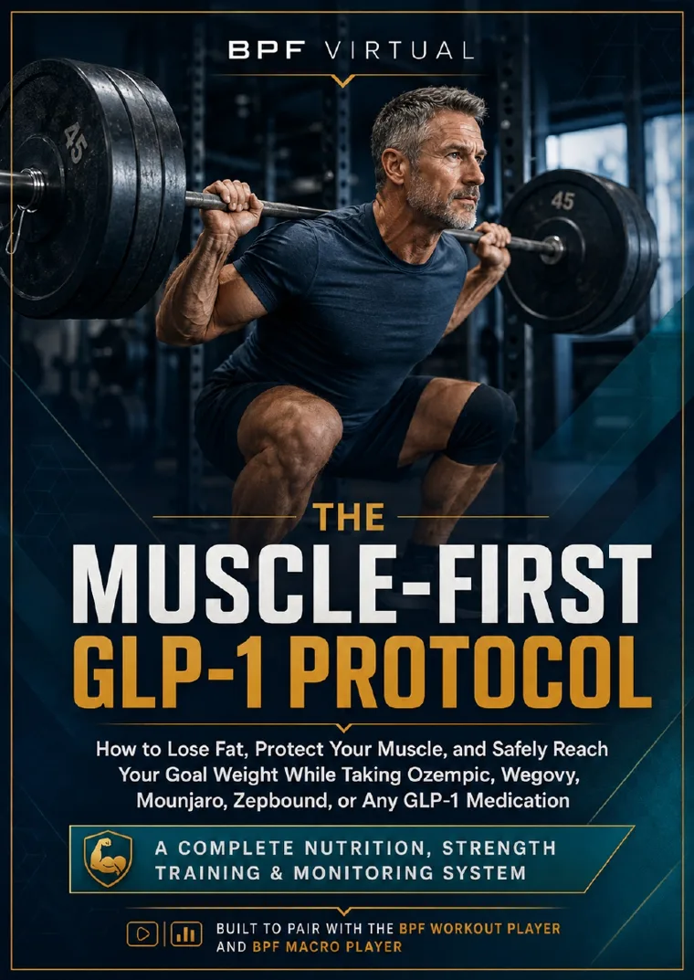 The Muscle-First GLP-1 Protocol — interactive PDF cover